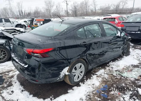2025 Nissan Versa 1.6 S from USA, damaged, VIN 3N1CN8DV2SL839076